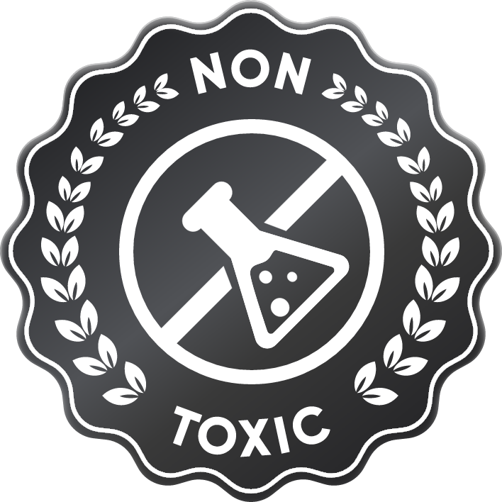 Non toxic badge