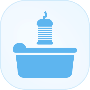 Place the ionizer to the middle